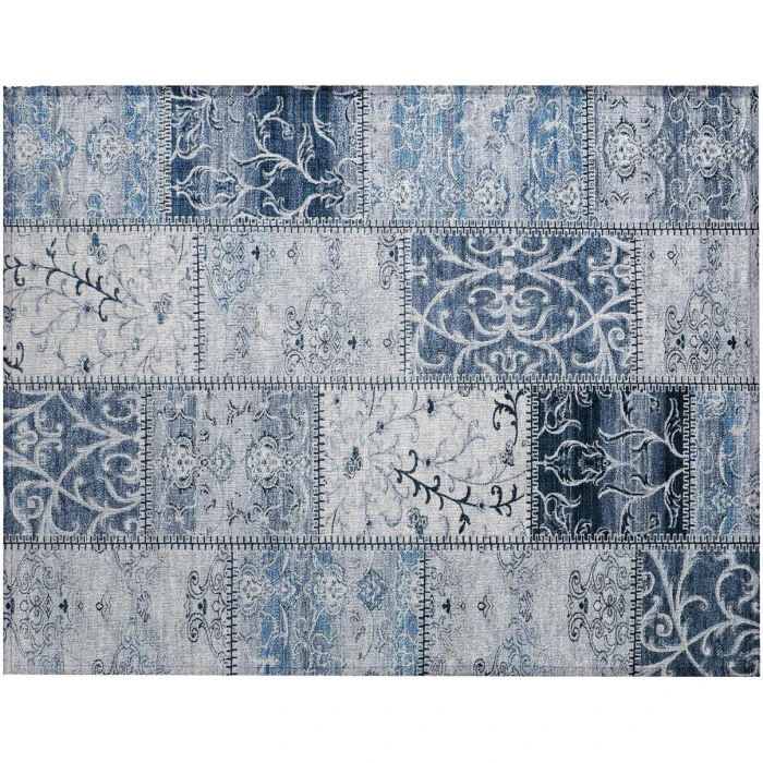 Chantille ACN566 Denim 1'8" x 2'6" Rug