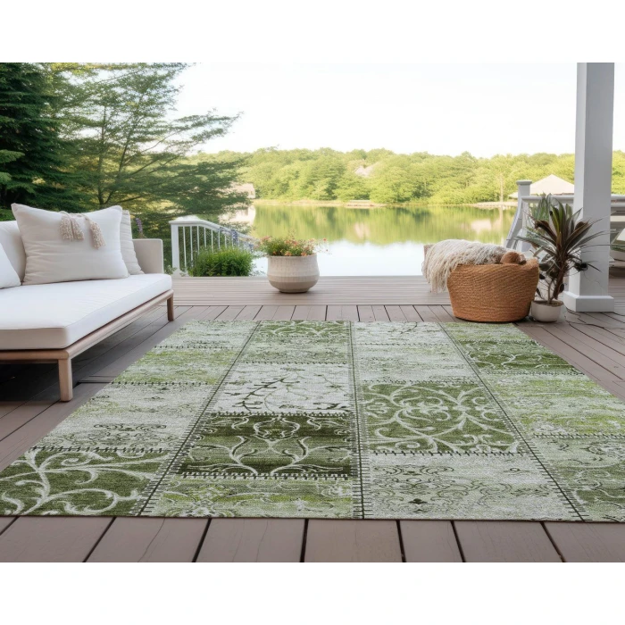 Chantille ACN566 Green 9' x 12' Rug