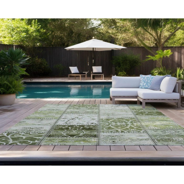 Chantille ACN566 Green 9' x 12' Rug
