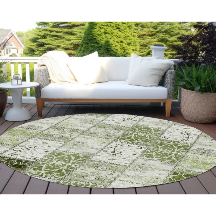 Chantille ACN566 Green 8' x 8' Rug