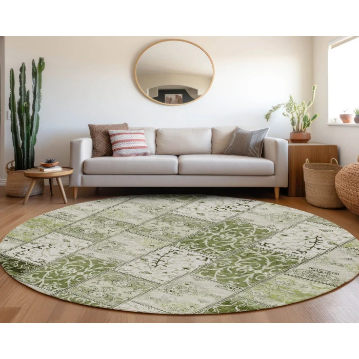 Chantille ACN566 Green 8' x 8' Rug
