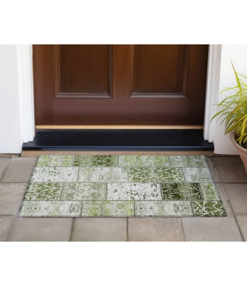 Chantille ACN566 Green 1'8" x 2'6" Rug