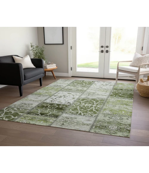 Chantille ACN566 Green 5' x 7'6" Rug