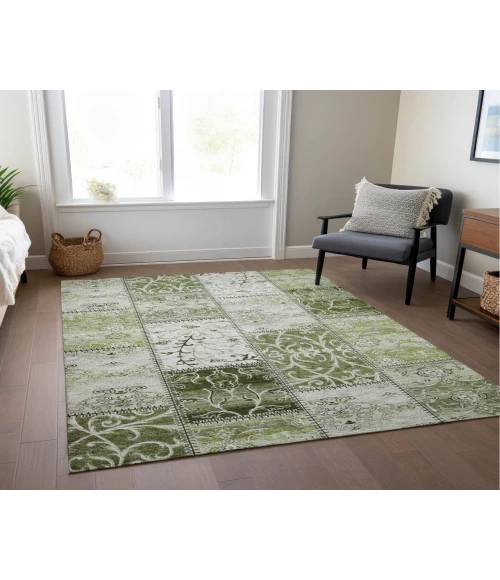 Chantille ACN566 Green 5' x 7'6" Rug