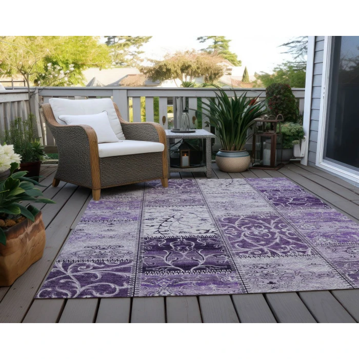 Chantille ACN566 Purple 9' x 12' Rug
