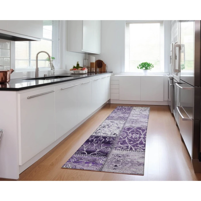 Chantille ACN566 Purple 2'3" x 7'6" Rug