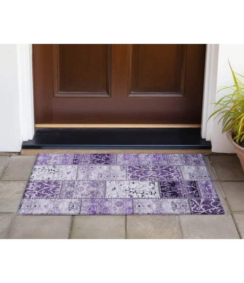 Chantille ACN566 Purple 1'8" x 2'6" Rug