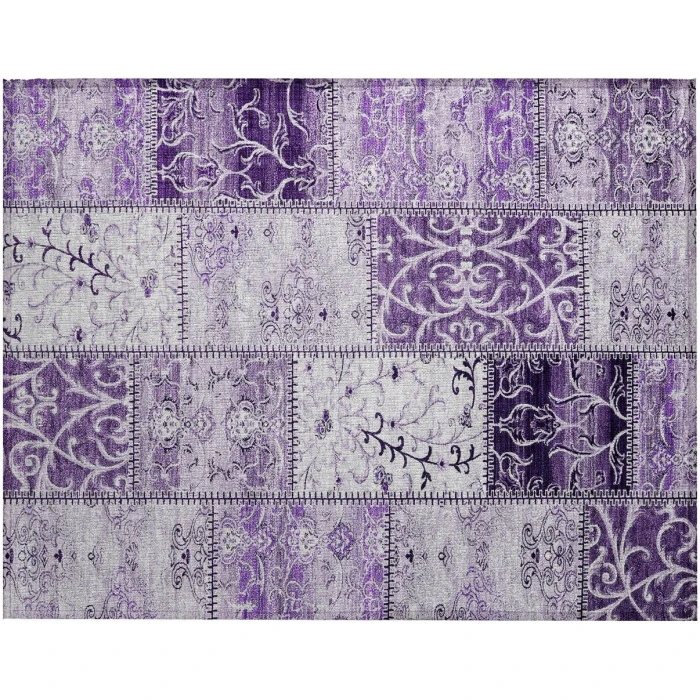 Chantille ACN566 Purple 1'8" x 2'6" Rug