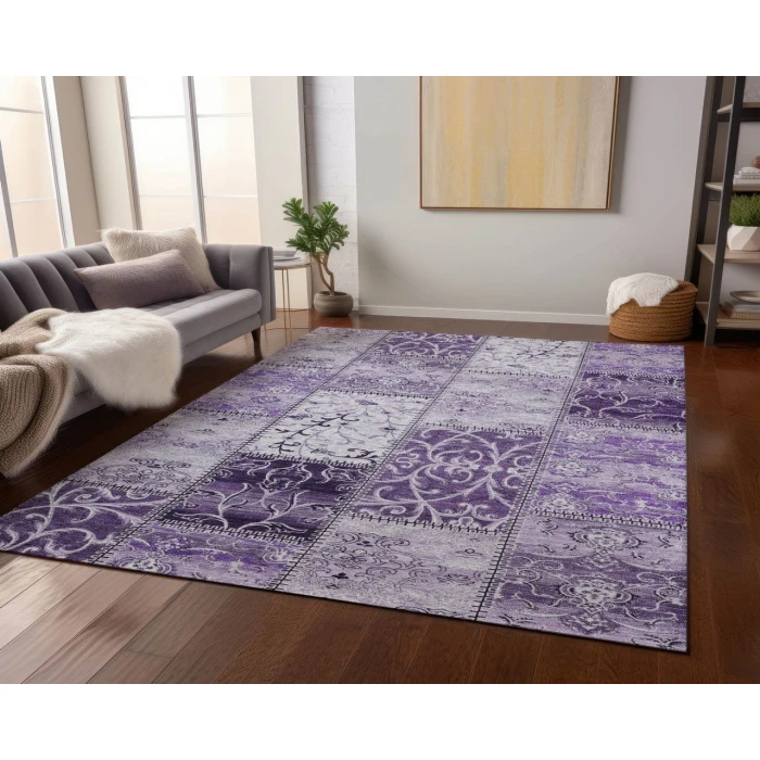 Chantille ACN566 Purple 9' x 12' Rug