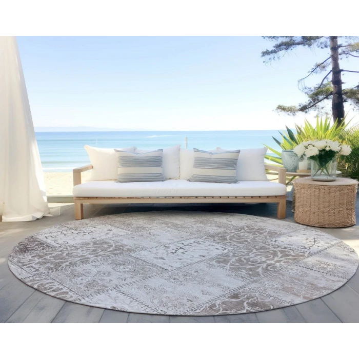 Chantille ACN566 Taupe 8' x 8' Rug
