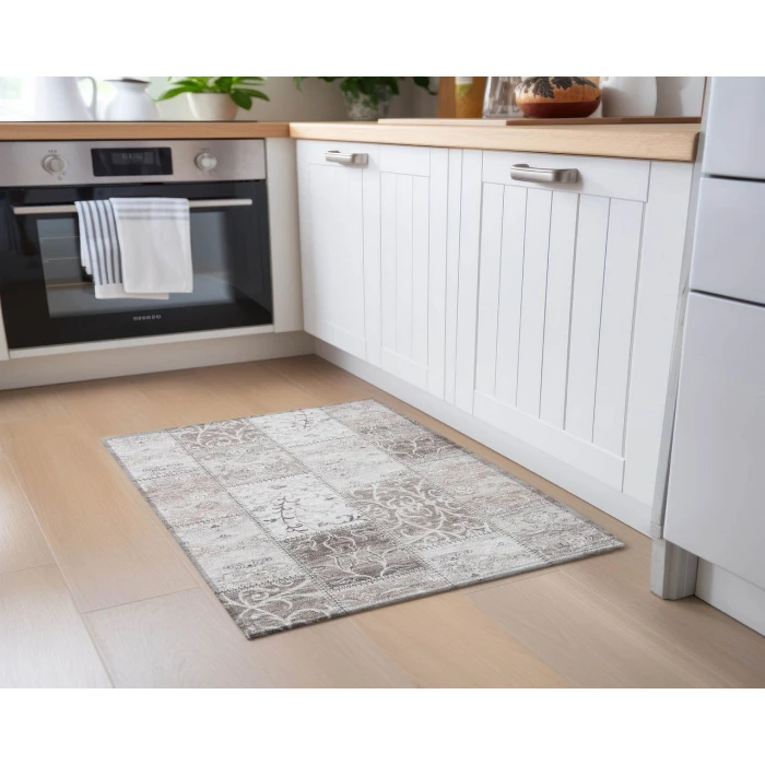 Chantille ACN566 Taupe 1'8" x 2'6" Rug