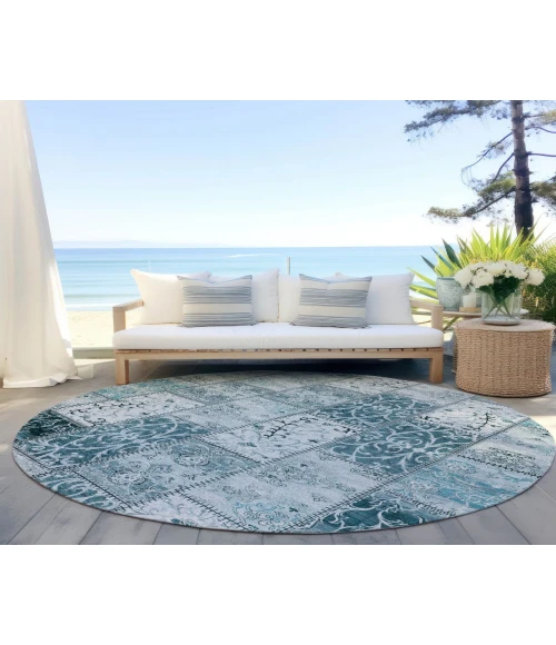 Chantille ACN566 Teal 8' x 8' Rug