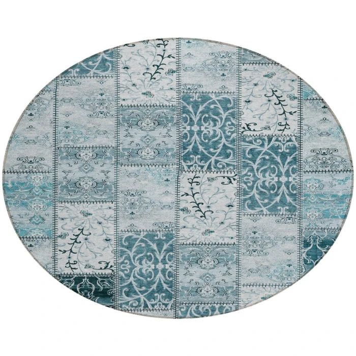 Chantille ACN566 Teal 8' x 8' Rug