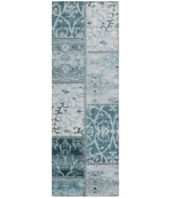Addison Chantille ACN566 Teal 2 ft. 3 in. x 7 ft. 6 in. Runner Rug