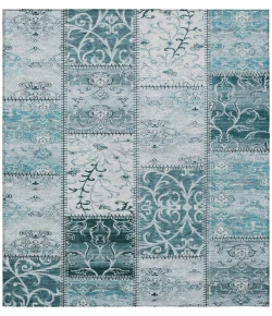 Addison Chantille ACN566 Teal 9 ft. x 12 ft. Rectangle Rug