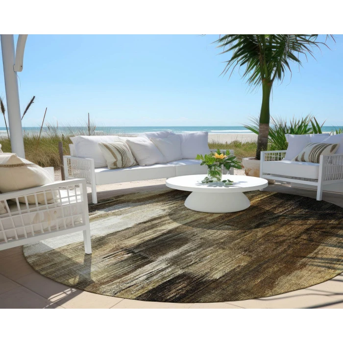 Chantille ACN567 Chocolate 8' x 8' Rug