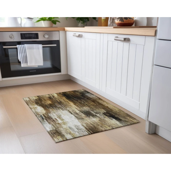Chantille ACN567 Chocolate 1'8" x 2'6" Rug
