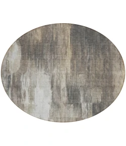 Addison Chantille ACN567 Taupe 8 ft. x 8 ft. Round Rug