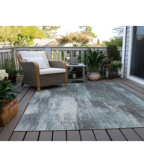 Chantille ACN567 Teal 5' x 7'6" Rug