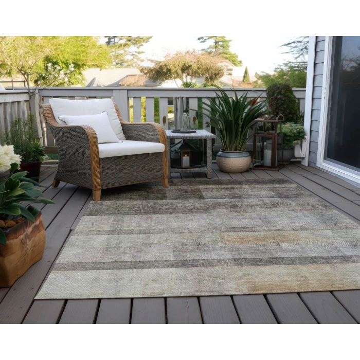 Chantille ACN568 Brown 5' x 7'6" Rug