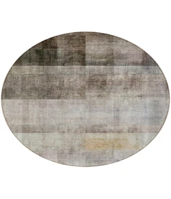 Addison Chantille ACN568 Brown 8 ft. x 8 ft. Round Rug