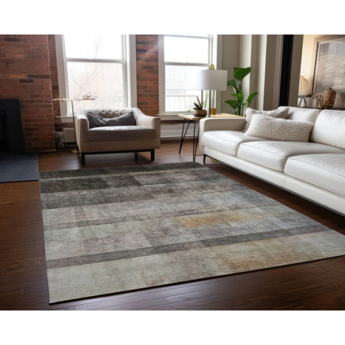 Chantille ACN568 Brown 5' x 7'6" Rug