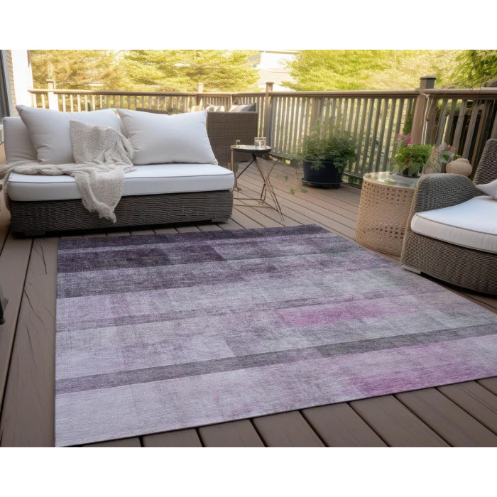 Chantille ACN568 Purple 3' x 5' Rug