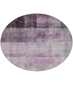 Addison Chantille ACN568 Purple 8 ft. x 8 ft. Round Rug