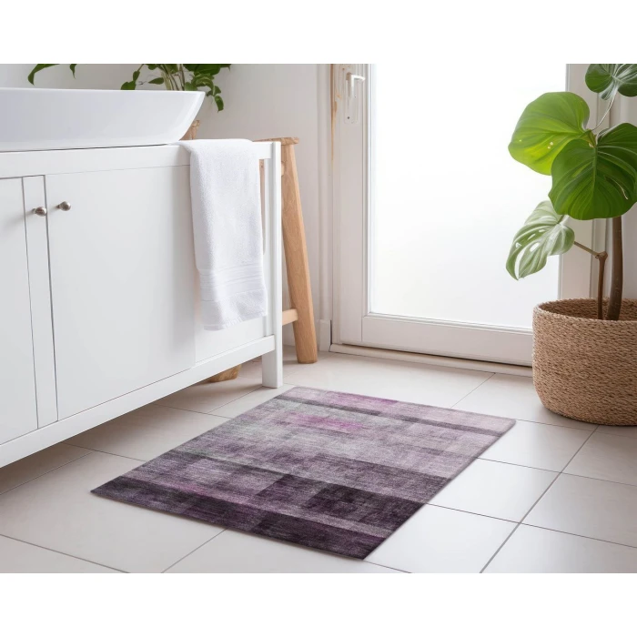 Chantille ACN568 Purple 1'8" x 2'6" Rug