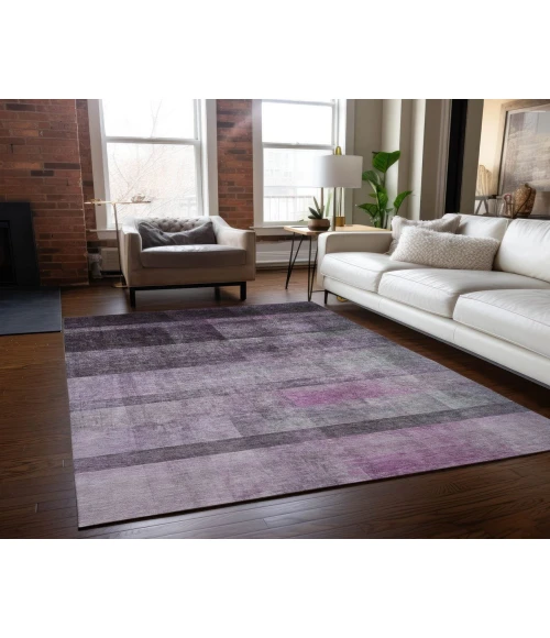 Chantille ACN568 Purple 3' x 5' Rug