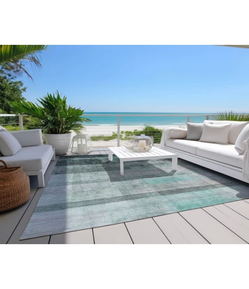 Chantille ACN568 Teal 2'6" x 3'10" Rug