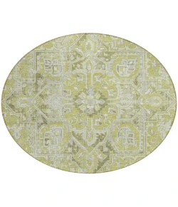 Addison Chantille ACN570 Aloe 8 ft. x 8 ft. Round Rug
