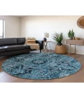 Chantille ACN570 Blue 8' x 8' Rug