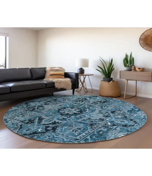 Chantille ACN570 Blue 8' x 8' Rug
