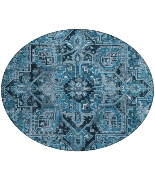 Chantille ACN570 Blue 8' x 8' Rug
