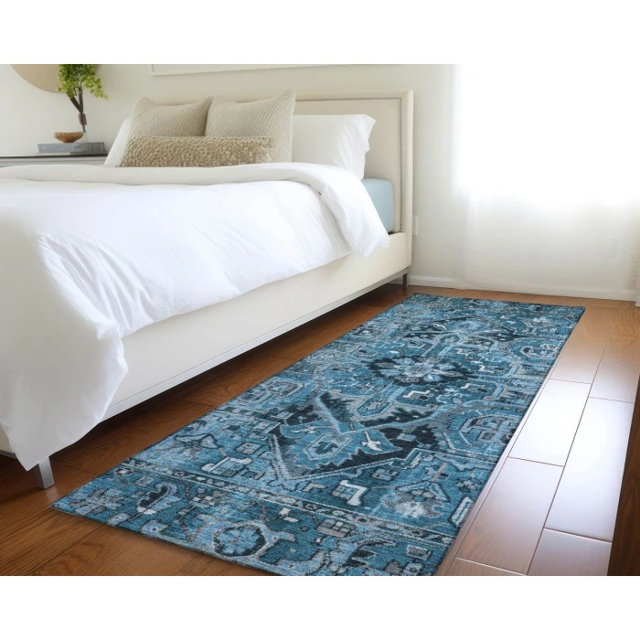 Chantille ACN570 Blue 2'3" x 7'6" Rug