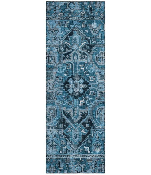 Chantille ACN570 Blue 2'3" x 7'6" Rug