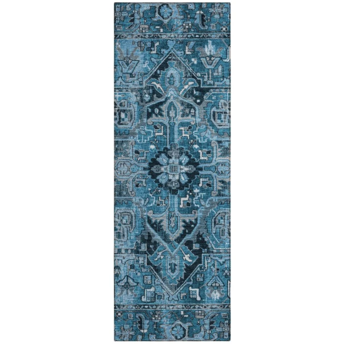 Chantille ACN570 Blue 2'3" x 7'6" Rug