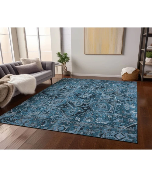Chantille ACN570 Blue 8' x 10' Rug