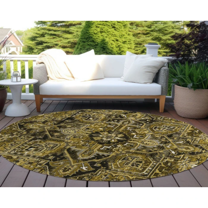 Chantille ACN570 Brown 8' x 8' Rug