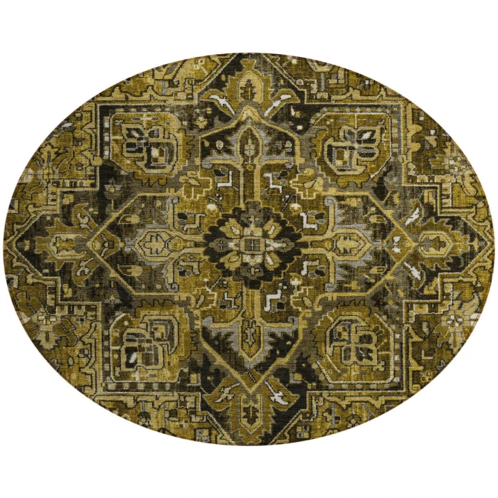 Chantille ACN570 Brown 8' x 8' Rug
