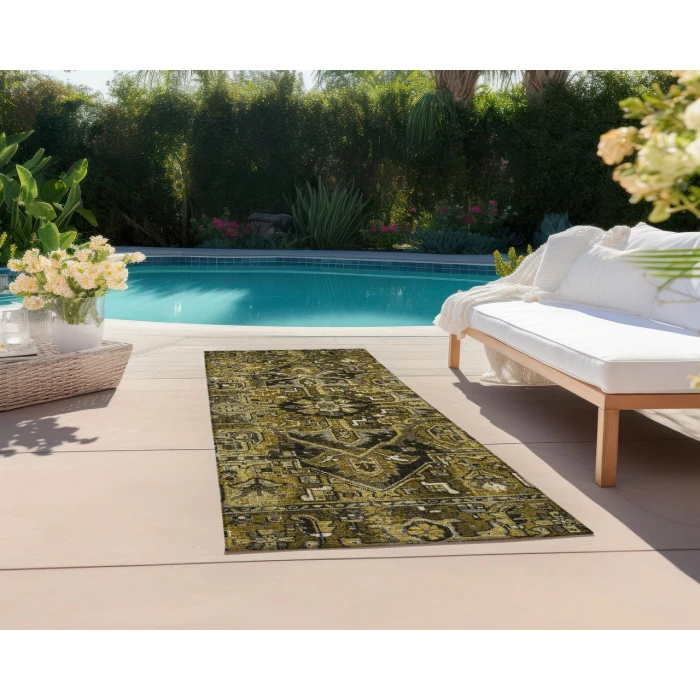 Chantille ACN570 Brown 2'3" x 7'6" Rug