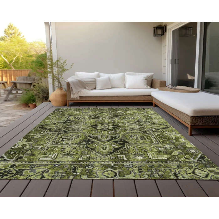 Chantille ACN570 Olive 3' x 5' Rug