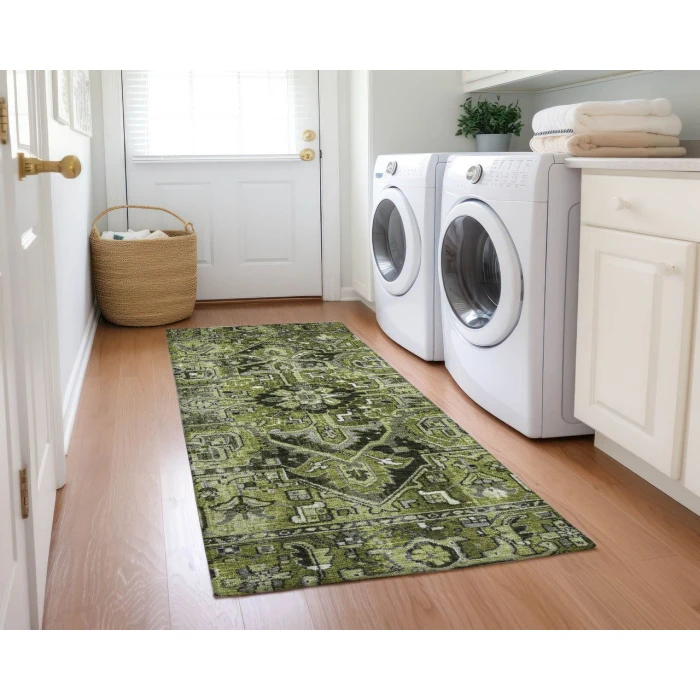 Chantille ACN570 Olive 2'3" x 7'6" Rug