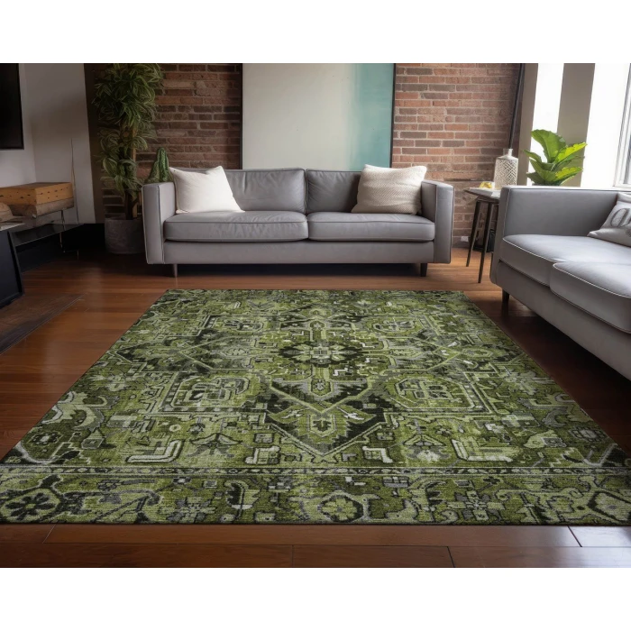 Chantille ACN570 Olive 3' x 5' Rug