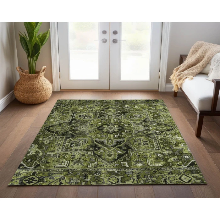 Chantille ACN570 Olive 3' x 5' Rug