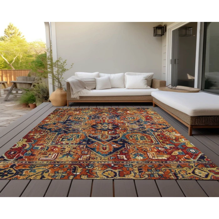 Chantille ACN570 Paprika 8' x 10' Rug