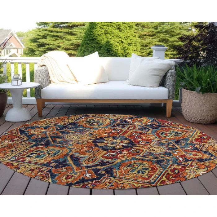 Chantille ACN570 Paprika 8' x 8' Rug