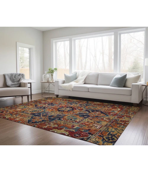 Chantille ACN570 Paprika 5' x 7'6" Rug