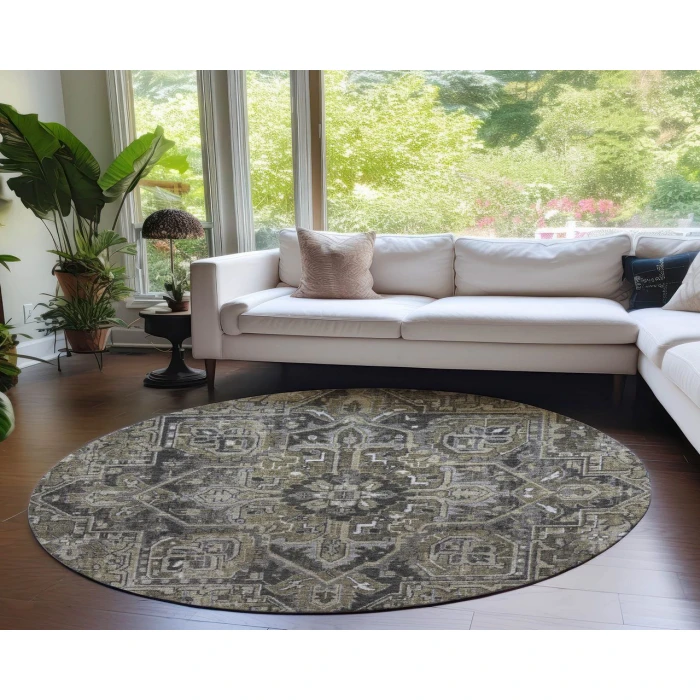 Chantille ACN570 Taupe 8' x 8' Rug